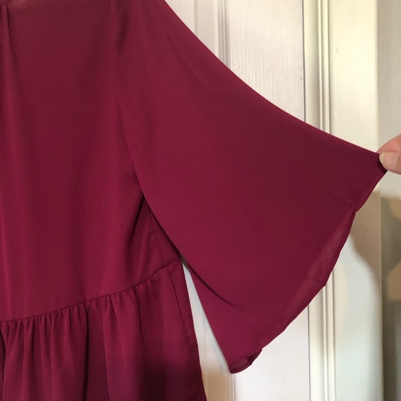 NWT Paris Sunday Peplum Blouse - Picture 5 of 6